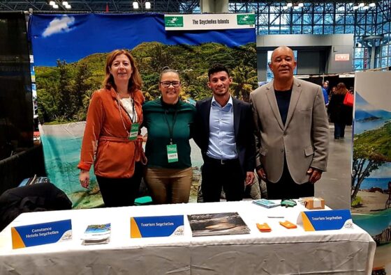 Tourism Seychelles at the Travel & Adventure Show in New York, USA