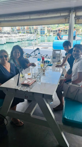 Famous Indian Influencer and Former Bollywood Star Sameera Reddy Charmed by Seychelles